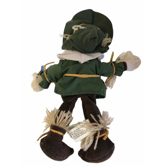 Warner Bros Studio Wizard of OZ Scarecrow Doll Stuff Plush Green Plush 9" Toy - Picture 2 of 6